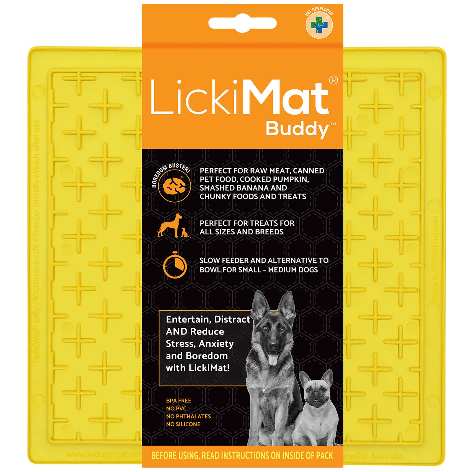 LickiMat Buddy Classic Giallo