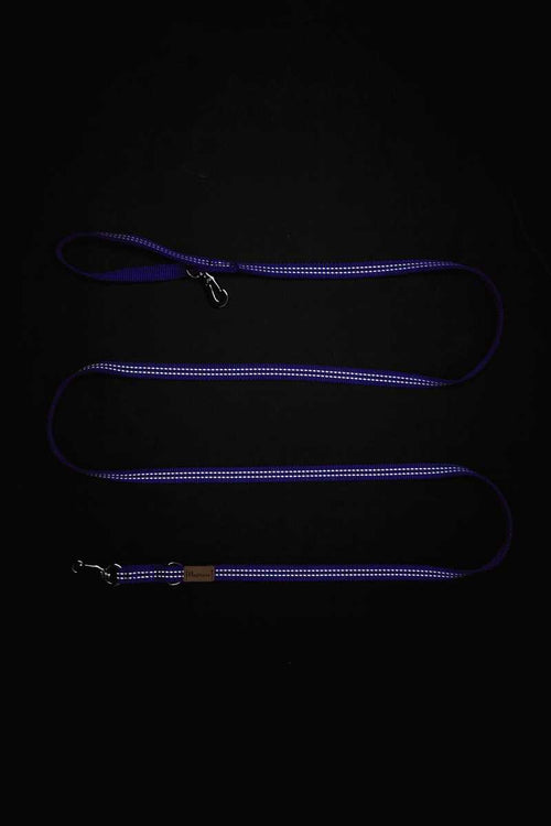 Guinzaglio HAQIHANA 3 metri 15mm - BLU ALTA VISIBILITÀ
