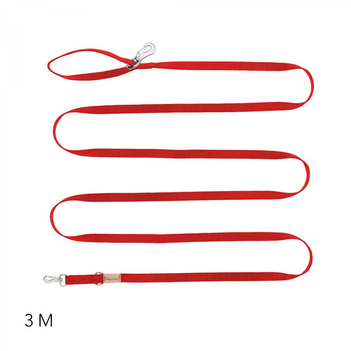 Guinzaglio HAQIHANA 3 metri 10mm - ROSSO