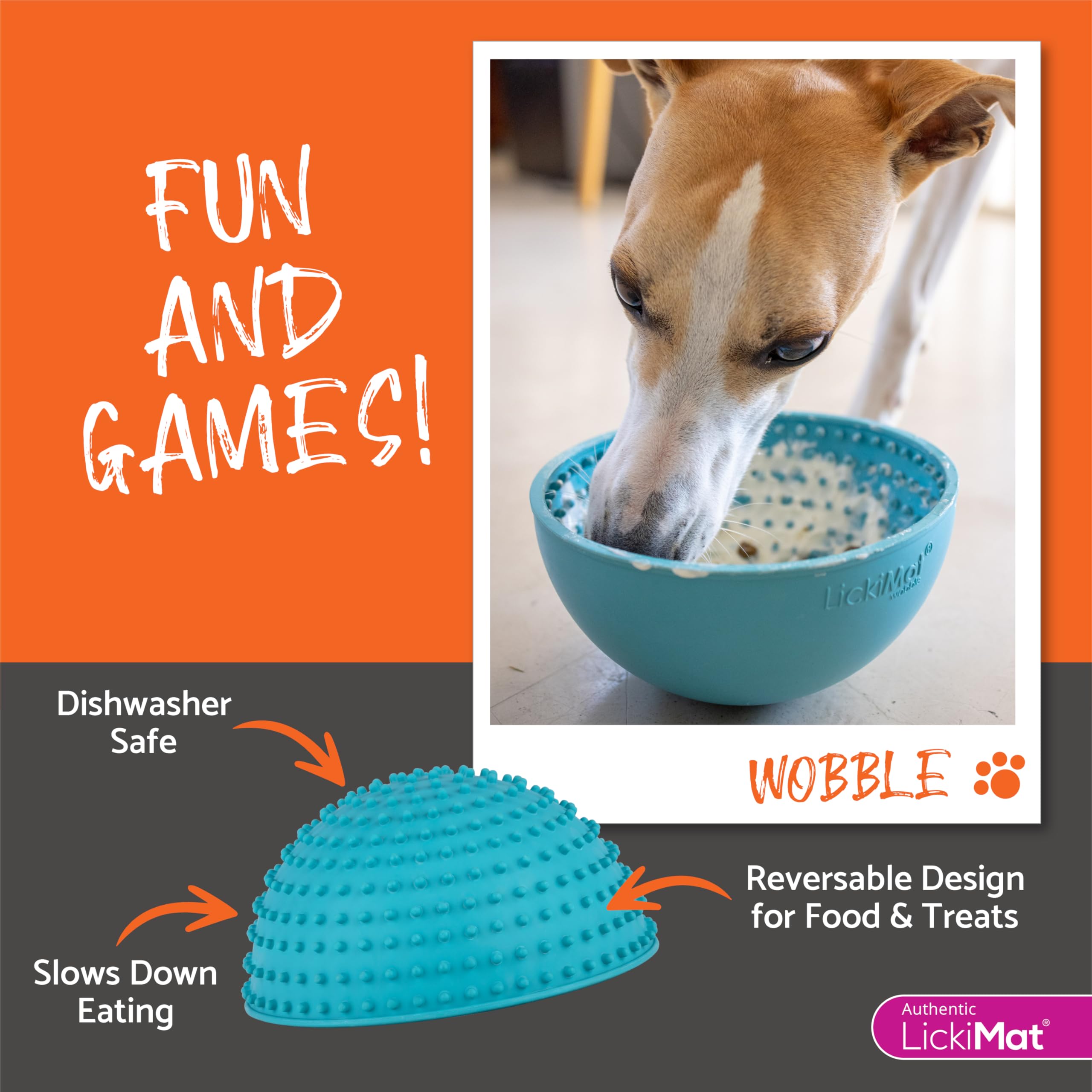 LickiMat Wobble Turchese